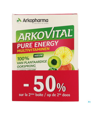 Arkovital pure energy    promo pack comp 2x30