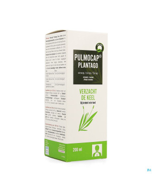 Pulmocap plantago sirop    200ml