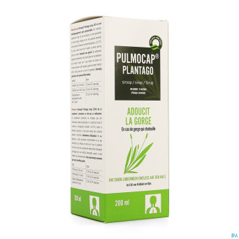 Pulmocap plantago sirop    200ml
