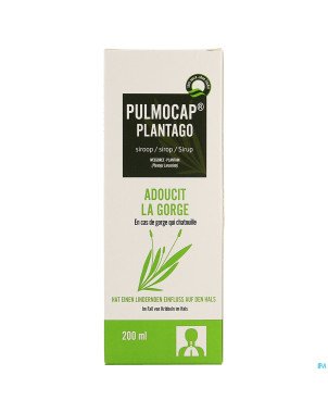 Pulmocap plantago sirop    200ml
