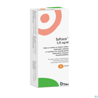 Softacor 3,35mg/ml collyre unidose 30 x 0,4ml