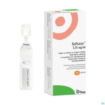 Softacor 3,35mg/ml collyre unidose 30 x 0,4ml