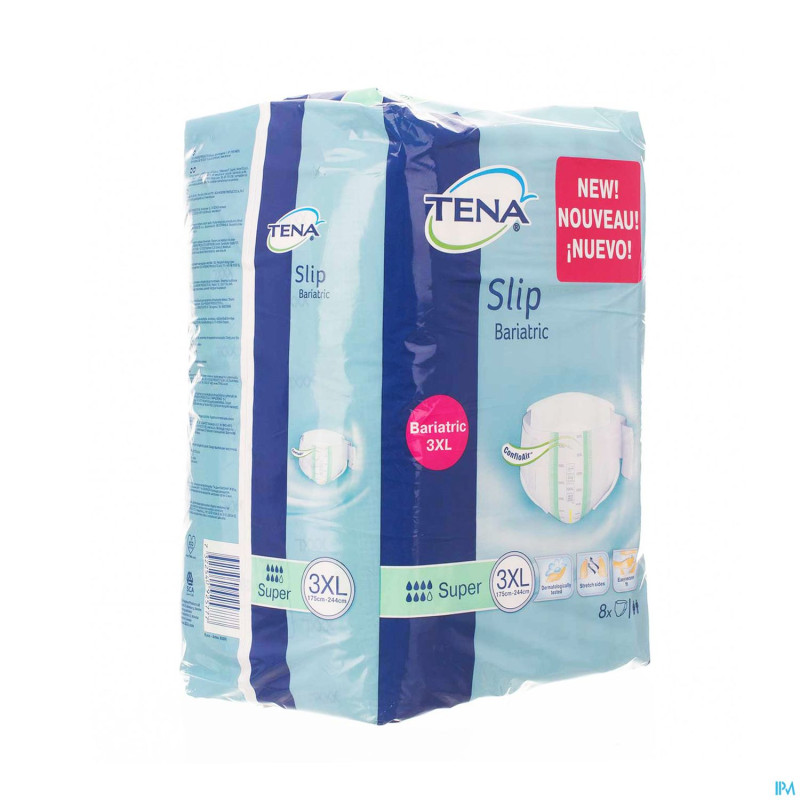 Tena slip barriatric super xxxl    8 61391