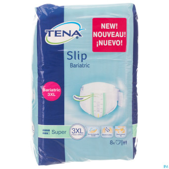 Tena slip barriatric super xxxl    8 61391