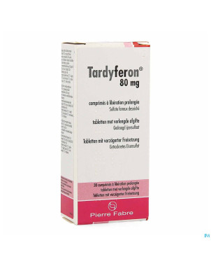 Tardyferon pi pharma 80mg lib.prolongee comp30 pip
