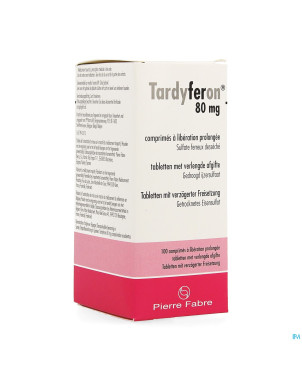 Tardyferon pi pharma 80mg lib.prolong.comp100 pip
