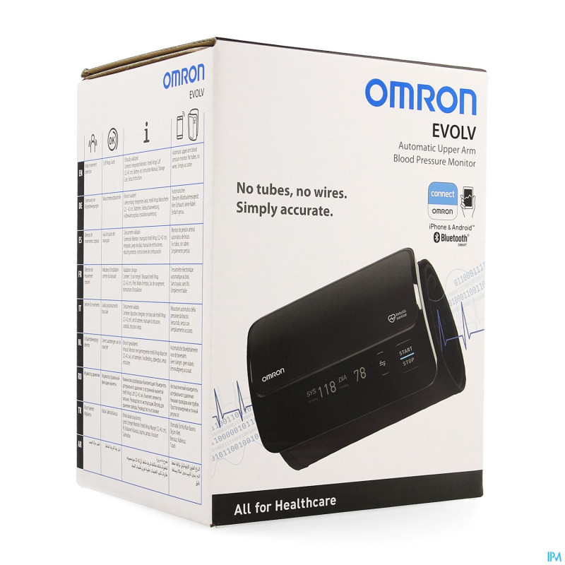 Omron evolv tensiometre bras sans fil