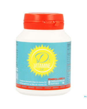Vitamine d3 cbf x-forte 3000ui    softgels 180