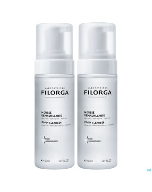 Filorga mousse demaquillante    duo 2x150ml