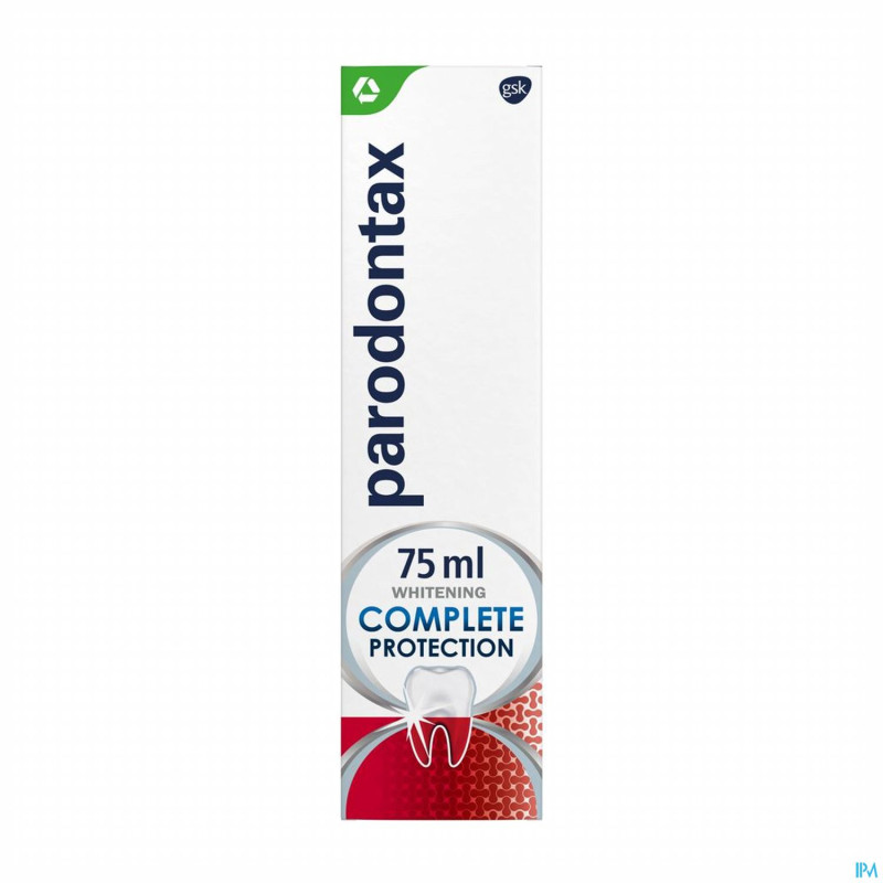 Parodontax dentifrice complete protect. white 75ml