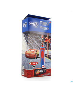 Oral b brosse vitality kids cars + case