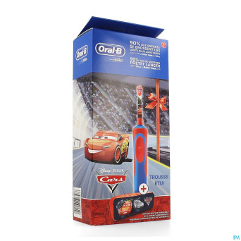 Oral b brosse vitality kids cars + case