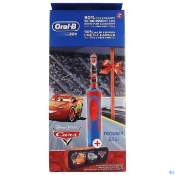 Oral b brosse vitality kids cars + case