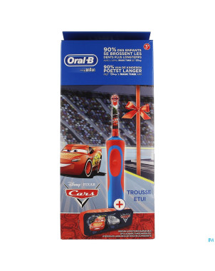 Oral b brosse vitality kids cars + case