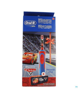 Oral b brosse vitality kids cars + case