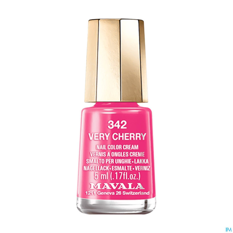 Mavala vao 342 very cherry    5ml