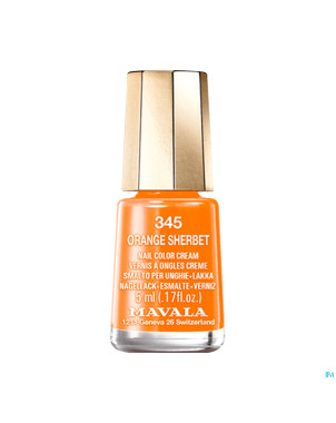 Mavala vao 345 orange sherbet   5ml