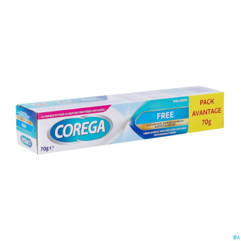 Corega free creme adhesive    70g