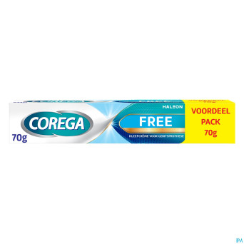 Corega free creme adhesive    70g