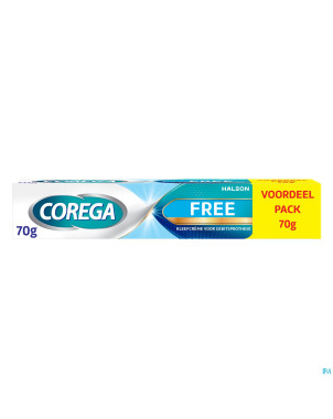 Corega free creme adhesive    70g
