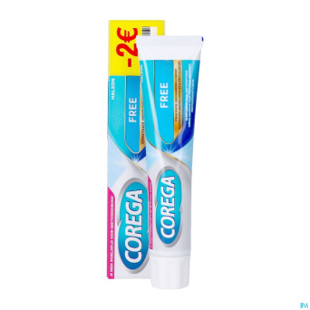 Corega free creme adhesive    70g