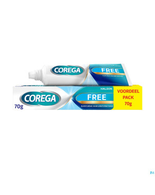 Corega free creme adhesive    70g