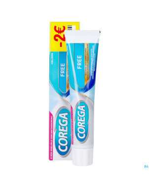 Corega free creme adhesive    70g