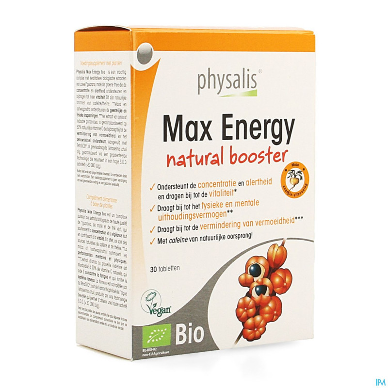 Physalis max energy bio nf  comp 30