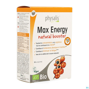 Physalis max energy bio nf  comp 30