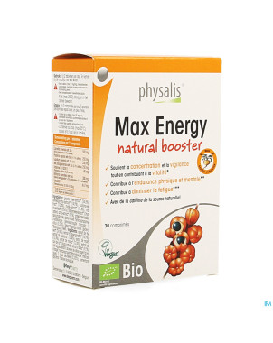 Physalis max energy bio nf  comp 30