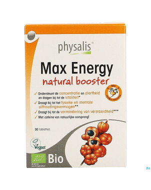 Physalis max energy bio nf  comp 30