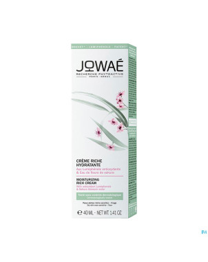 Jowae creme riche hydratante    tube  40ml