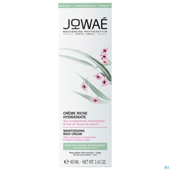 Jowae creme riche hydratante    tube  40ml