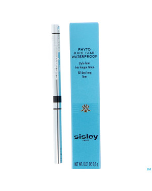 Sisley phyto-khol star waterproof 1 spar.black