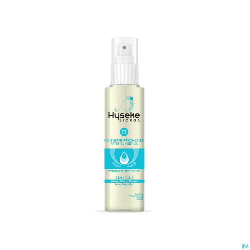 Hyseke biorga huile seche 3en1 apres soleil  100ml