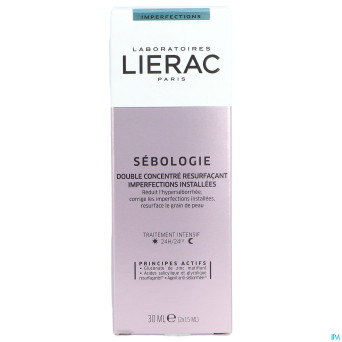 Lierac sebologie double conc. resurfac. fl 2x15ml
