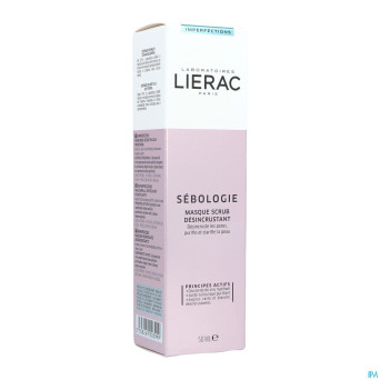 Lierac sebologie masque scrub desincrustant   50ml