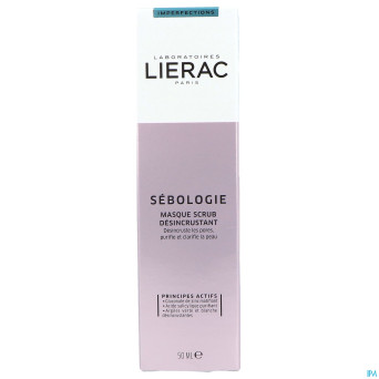 Lierac sebologie masque scrub desincrustant   50ml
