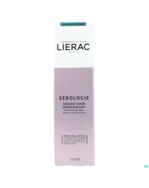 Lierac sebologie masque scrub desincrustant   50ml