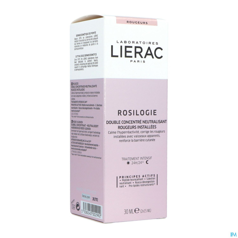 Lierac rosilogie double conc. neutralis. fl 2x15ml