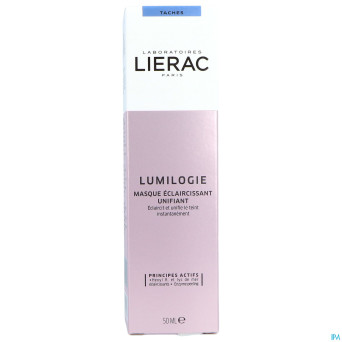 Lierac lumologie masque illuminateur unifiant 50ml