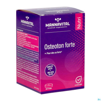 Mannavital osteoton forte   comp 60