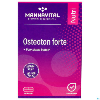 Mannavital osteoton forte   comp 60