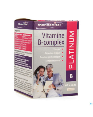 Mannavita vitamine b complex    v-caps 60