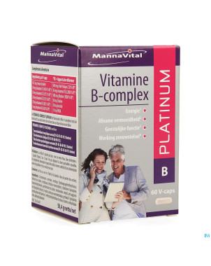 Mannavita vitamine b complex    v-caps 60