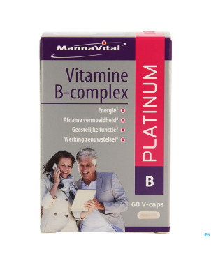 Mannavita vitamine b complex    v-caps 60