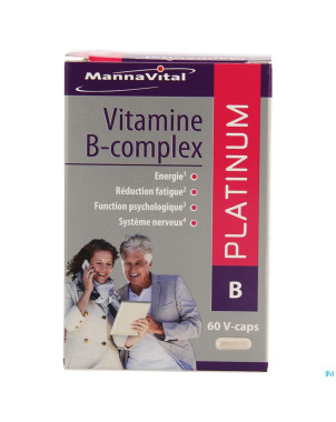 Mannavita vitamine b complex    v-caps 60