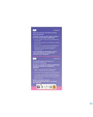 Lansinoh bout seins t1 2 + etui protection