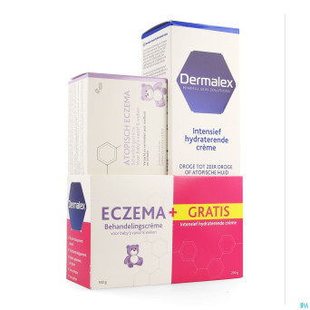 Dermalex eczema atop. bebe 100g+ hydra intens 200g