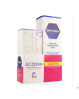 Dermalex eczema atop. bebe 100g+ hydra intens 200g